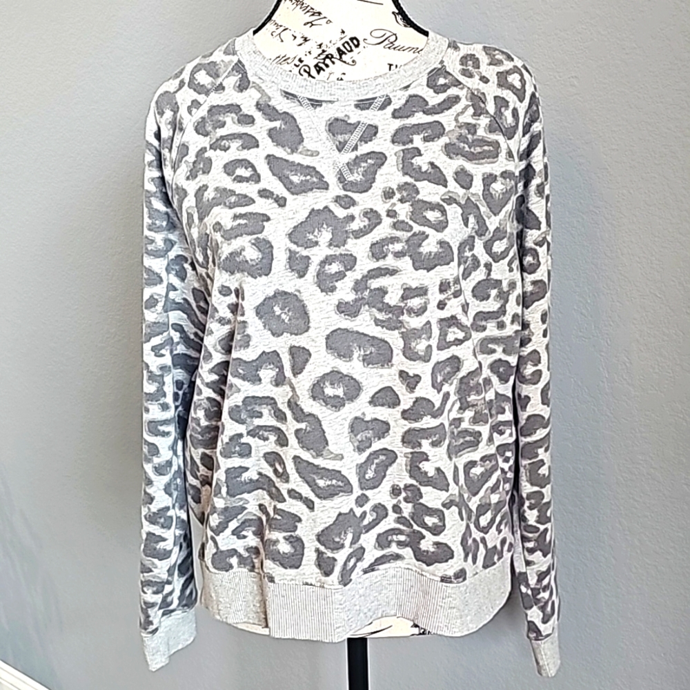 LUCKY BRAND CHEETAH PRINT SHIRT. SIZE LARGE